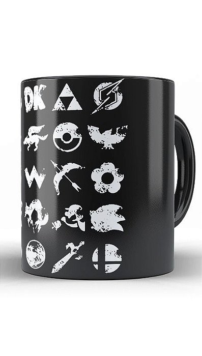 Caneca Grunge - Nerd e Geek - Presentes Criativos