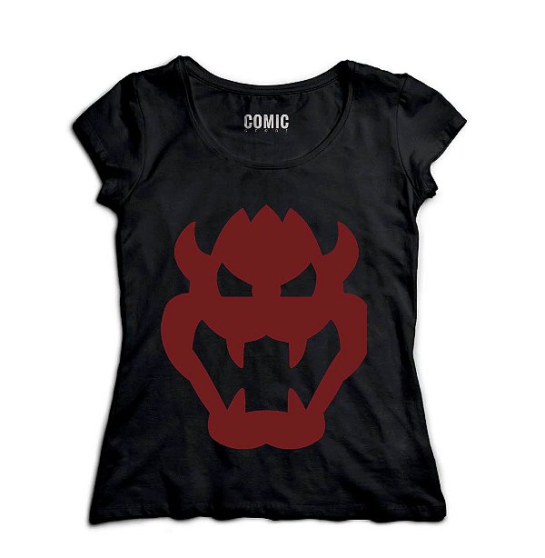 Camiseta Feminina Demon - Nerd e Geek - Presentes Criativos