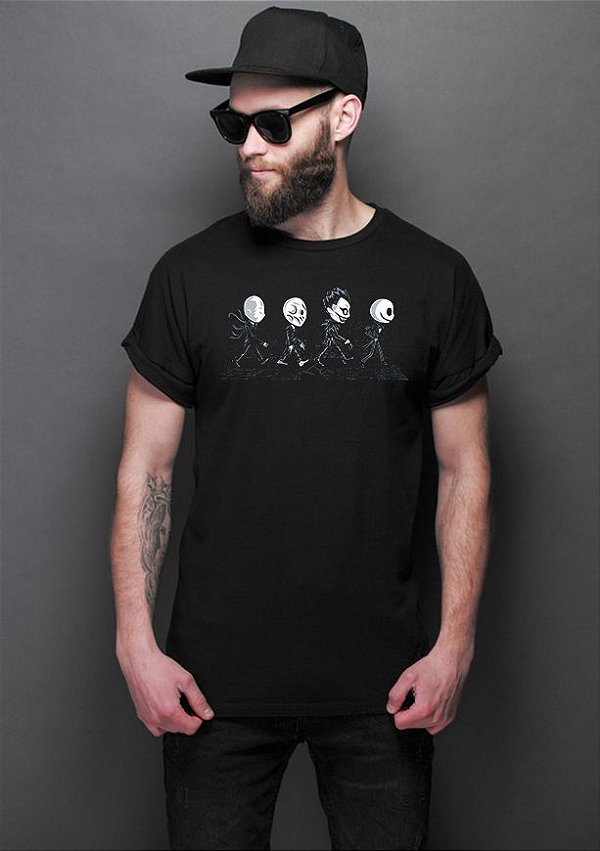 Camiseta Masculina Road Night- Nerd e Geek - Presentes Criativos