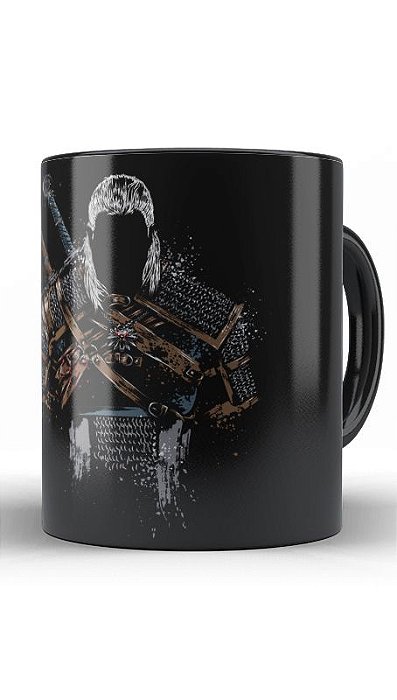 Caneca  Whitcher Hunter - Nerd e Geek - Presentes Criativos