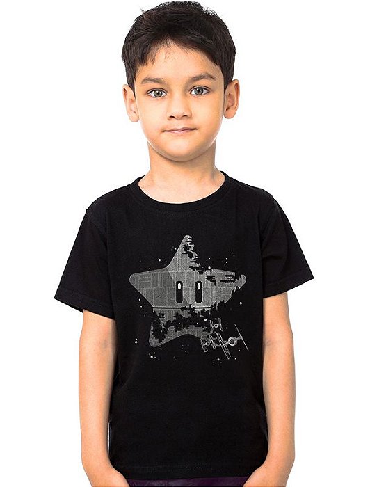 Camiseta Infantil Super Estrela Nerd e Geek - Presentes Criativos