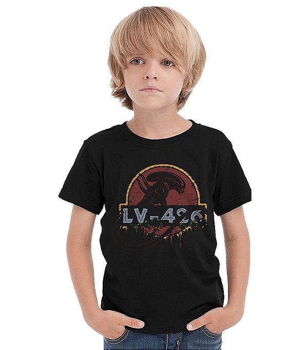 Camiseta Infantil Alien - Nerd e Geek - Presentes Criativos