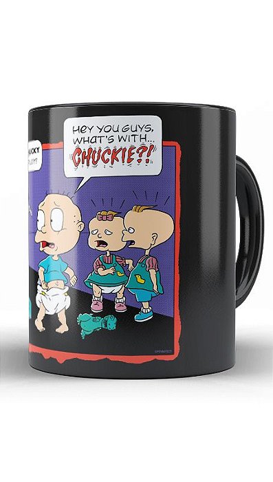 Caneca Chuck  - Nerd e Geek - Presentes Criativos