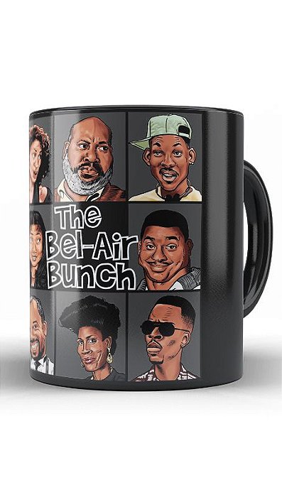 Caneca The Bel-Air Bunch  - Nerd e Geek - Presentes Criativos