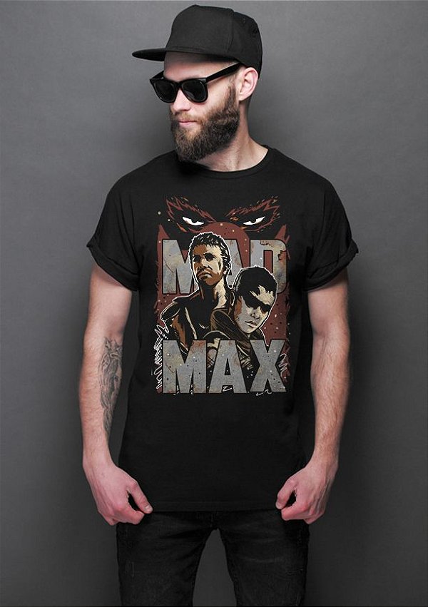 Camiseta Masculina Mad Max - Nerd e Geek - Presentes Criativos