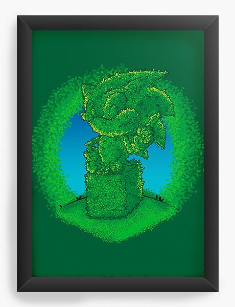 Quadro Decorativo A3 (45X33) Gardening - Nerd e Geek - Presentes Criativos