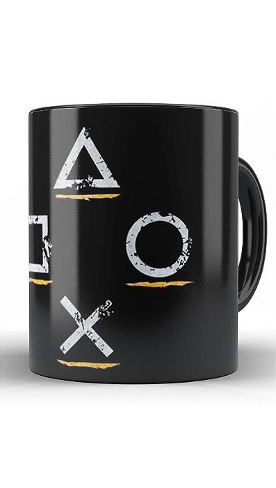 Caneca Controle Play - Nerd e Geek - Presentes Criativos