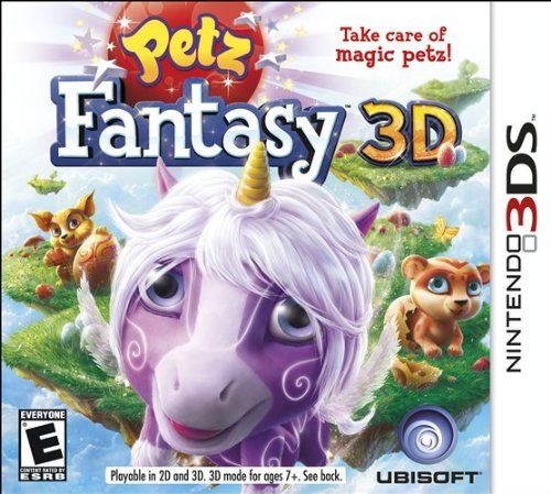 Petz Fantasy 3D - 3Ds - Nerd e Geek - Presentes Criativos