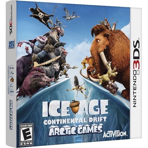 Ice Age Continental Drift - Arctic Games - 3Ds - Nerd e Geek - Presentes Criativos