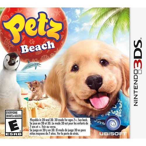 Game Petz Beach - Nintendo 3Ds - Nerd e Geek - Presentes Criativos
