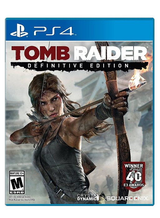 Tomb Raider: Definitive Edition - Ps4 - Nerd e Geek - Presentes Criativos