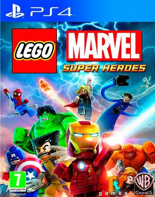 Lego Marvel Super Heroes - Ps4 - Nerd e Geek - Presentes Criativos