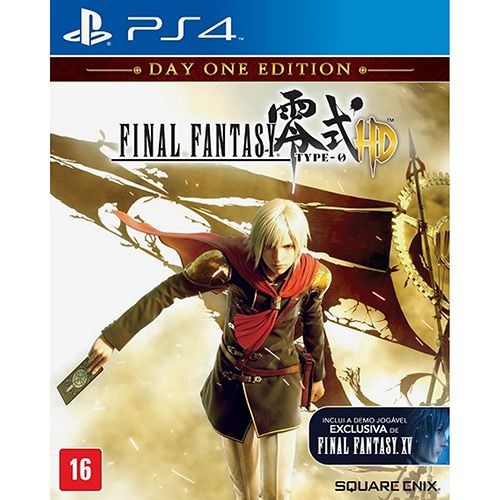 Final Fantasy Type-0 Hd: Edição Day One - Ps4 - Nerd e Geek - Presentes Criativos