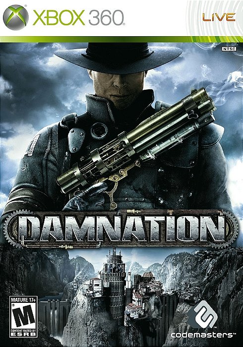 Damnation - Xbox 360 - Nerd e Geek - Presentes Criativos