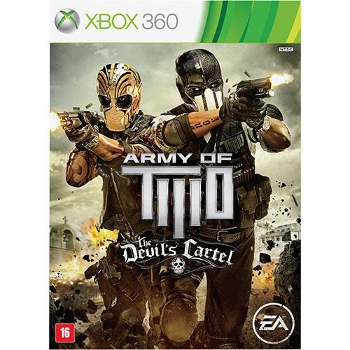 Army Of Two: The Devils Cartel Br - Xbox360 - Nerd e Geek - Presentes Criativos