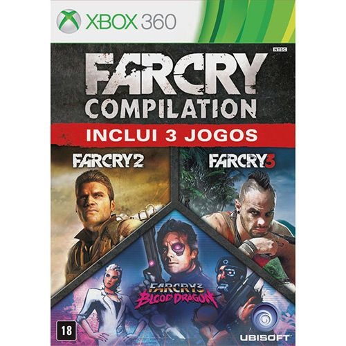 Far Cry Compilation - Xbox 360 - Nerd e Geek - Presentes Criativos