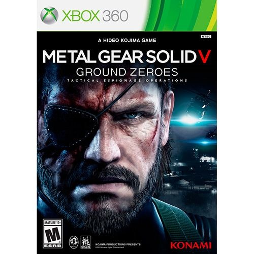 Metal Gear Solid V: Ground Zeroes - X360 - Nerd e Geek - Presentes Criativos