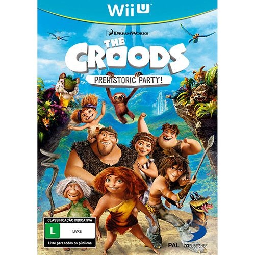 The Croods: Prehistoric Party - Wii U - Nerd e Geek - Presentes Criativos