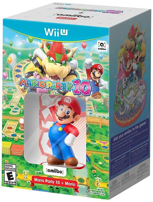 Mario Party 10 Amiibo Super Mario - Wii U - Nerd e Geek - Presentes Criativos