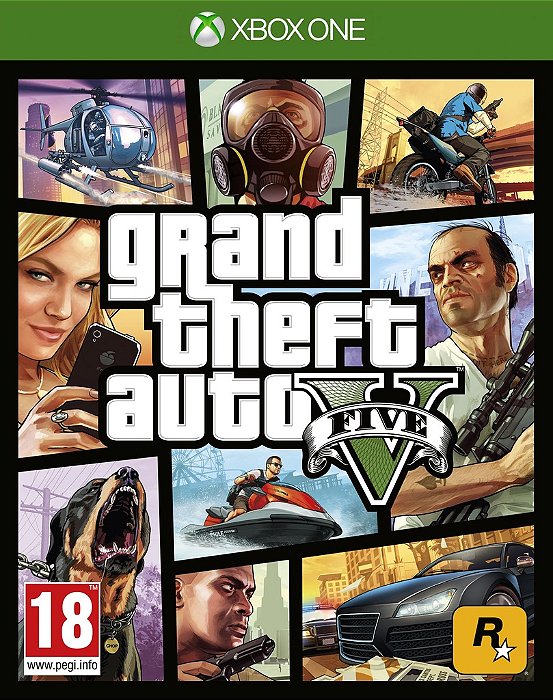 Grand Theft Auto V - Xbox One - Nerd e Geek - Presentes Criativos