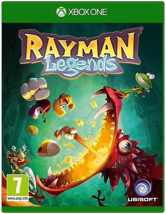 Rayman Legends - Xbox One - Nerd e Geek - Presentes Criativos