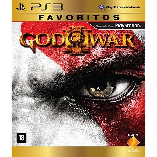 God Of War 3 - Favoritos - Ps3 - Nerd e Geek - Presentes Criativos