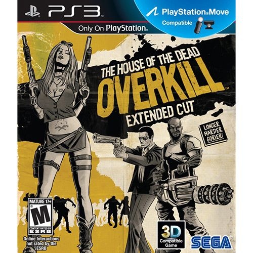 The House Of The Dead - Overkill Extended Cut - Ps3 - Nerd e Geek - Presentes Criativos