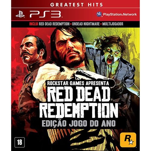 Red Dead Redemption: Game Of The Year - Ps3 - Nerd e Geek - Presentes Criativos