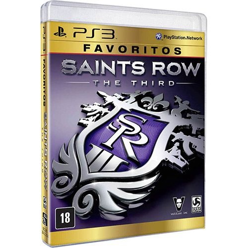 Saints Row The Third - Favoritos - Ps3 - Nerd e Geek - Presentes Criativos