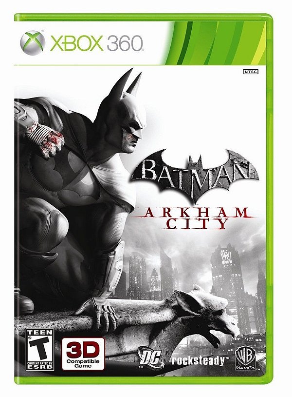 Xbox 360 Batman Arkham City - Nerd e Geek - Presentes Criativos