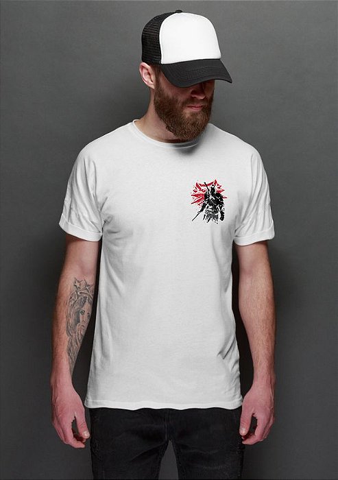 Camiseta Masculina The Witcher Nerd e Geek - Presentes Criativos