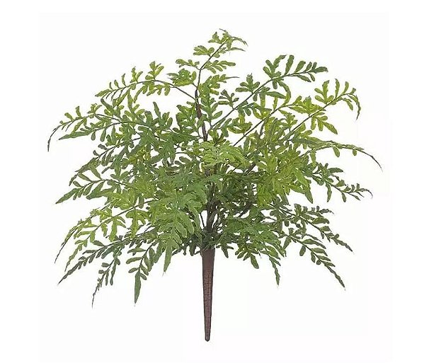 Folhagem Artificial Samambaia com Print Verde 49cm