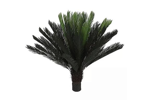 Planta Árvore Artificial Palmeira Cycas Verde 1,3m