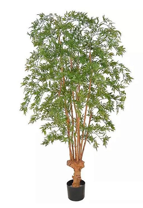 Planta Árvore Artificial Arália Verde 1,9m