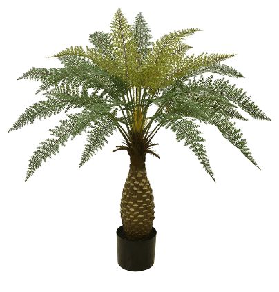 Planta Árvore Artificial Samambaia Verde 1m
