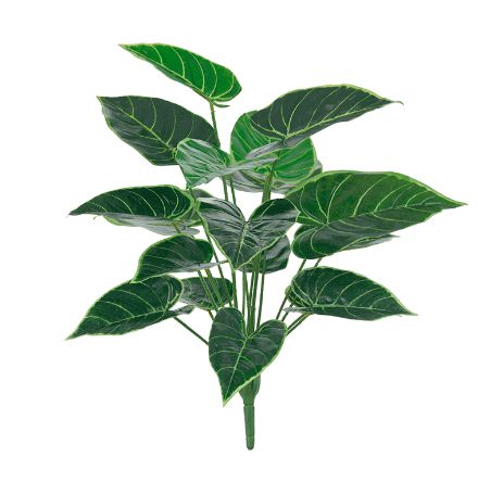 Planta Árvore Artificial Alocasia Real Toque Verde 60cm