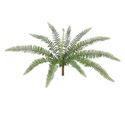 Folhagem Artificial Samambaia Verde 49cm