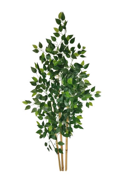 Planta Árvore Artificial Bambu Real Toque 1,6m