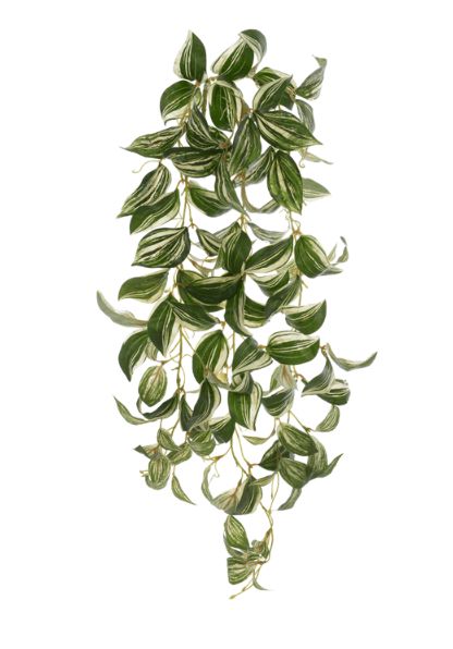 Folhagem Artificial Lambari Verde Creme 75cm