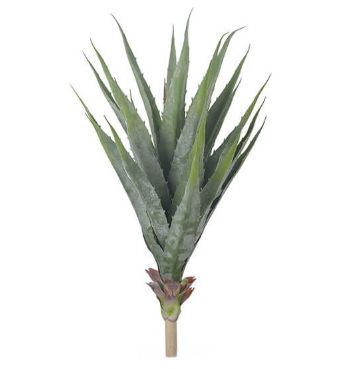 Folhagem Suculenta Artificial Agave Verde 70cm