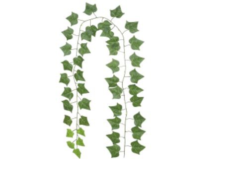 Folhagem Artificial Hera Guirlanda Verde 1,95cm
