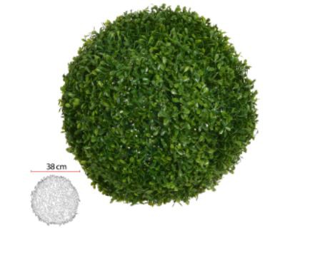 Folhagem Artificial Buchinho Plastico Verde 38cm