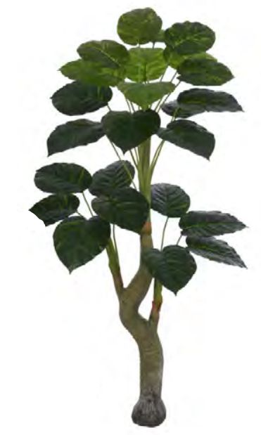 Planta Árvore Artificial Jiboia Real Toque X24 Verde 1,64m