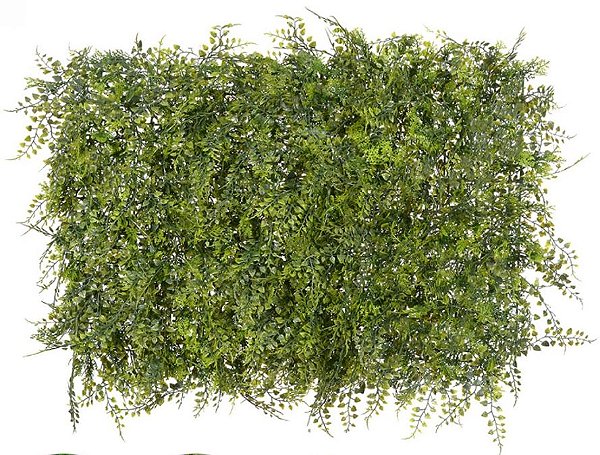 Folhagem Artificial Placa Grama Verde 40x60cm Mod.35
