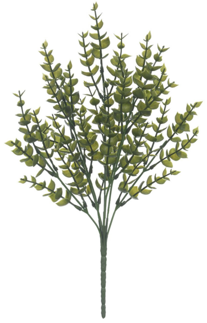 Folhagem Artificial Eucalipto X35 Verde Escuro 35cm