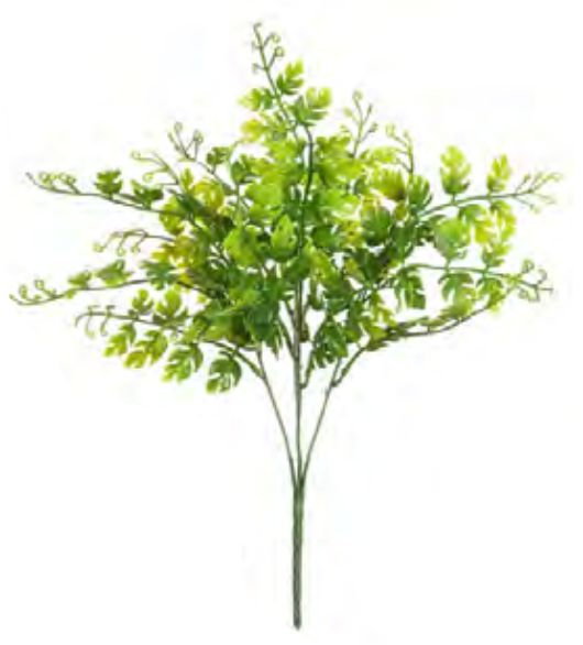 Folhagem Artificial Costela de Adão X16 Verde 40cm