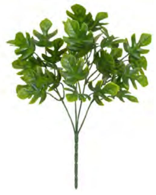Folhagem Artificial Costela De Adão X36 Verde 30cm
