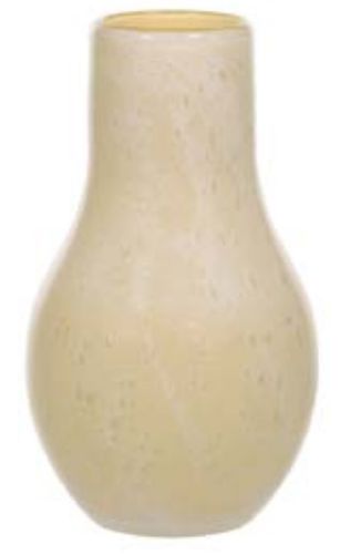 Vaso Decorativo Vidro Bege 29,5cm