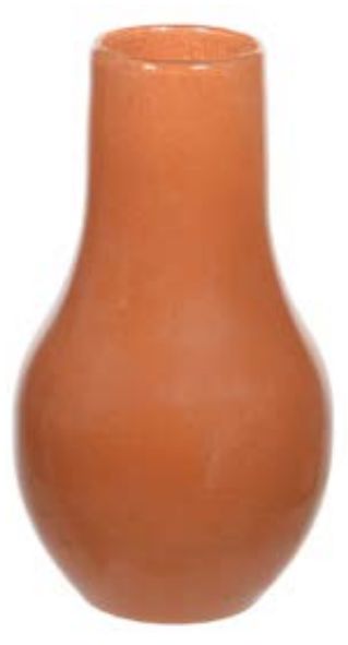 Vaso Decorativo Vidro Marrom 29,5cm