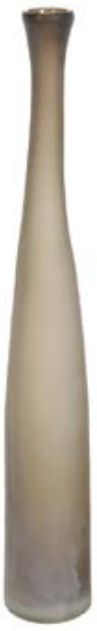 Vaso Decorativo Vidro Marrom 58cm